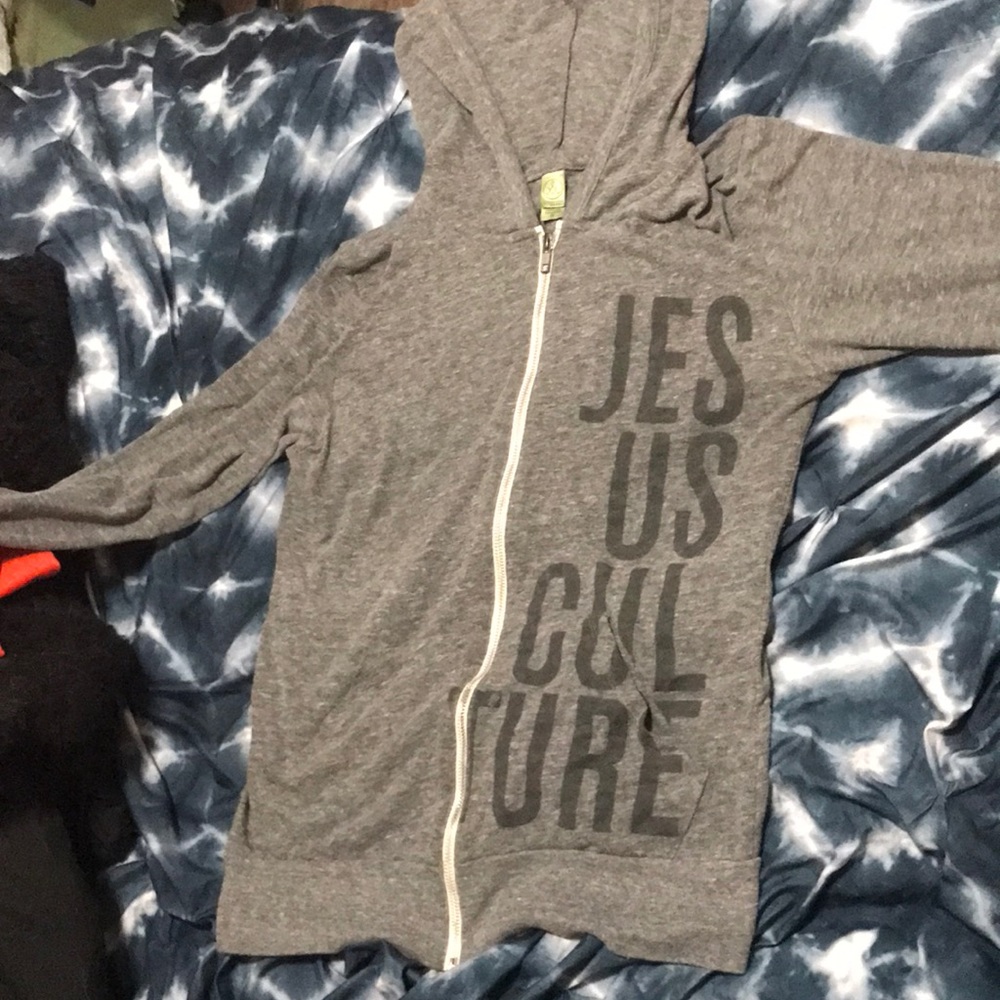 Alternative Earth grey hoodie size medium